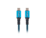 Lanberg Kabel USB-C 4.0 100W 5K/60Hz 0,5m - 1086471 - zdjęcie 4